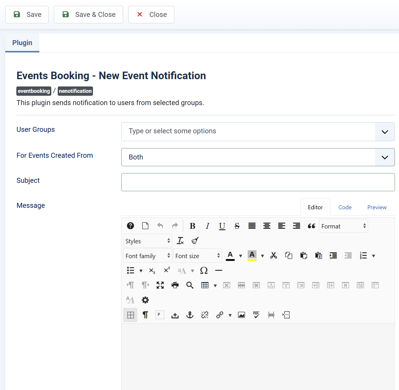 eventbooking-new-event-notification