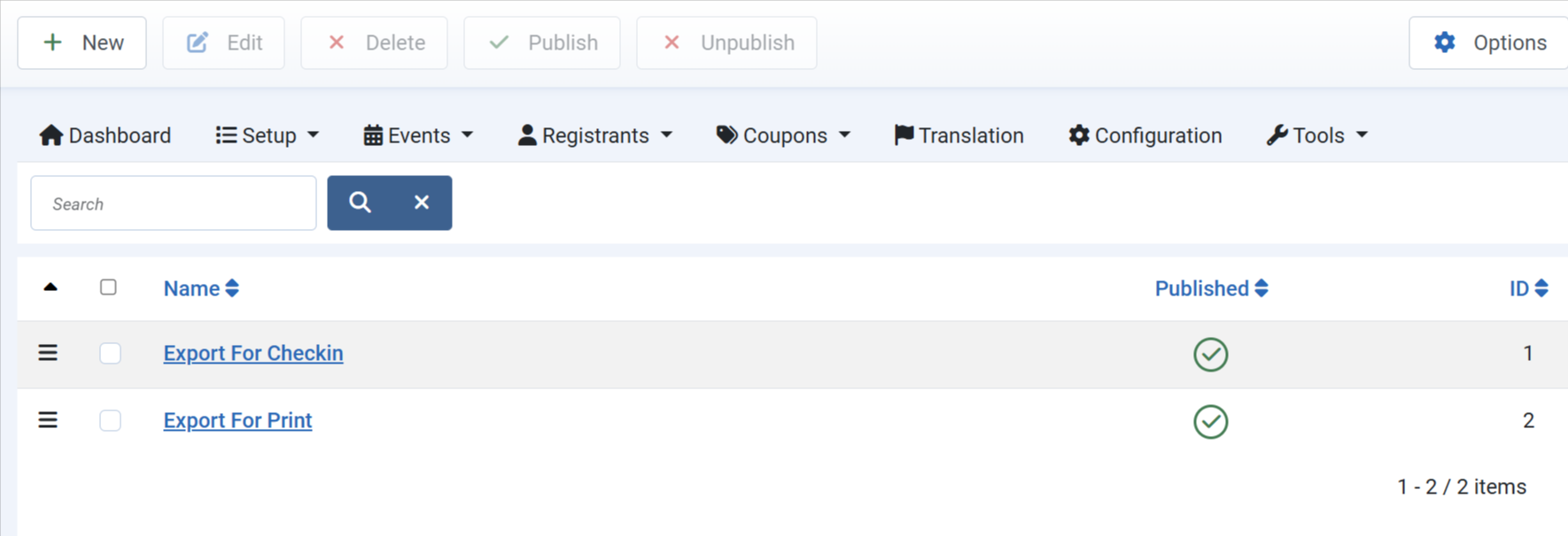 export-templates-management export-templates-management