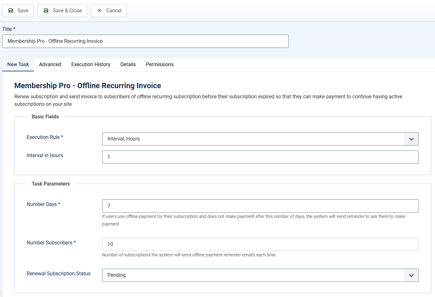 task-offline-recurring-invoice