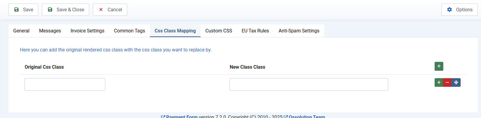 css-class-mapping