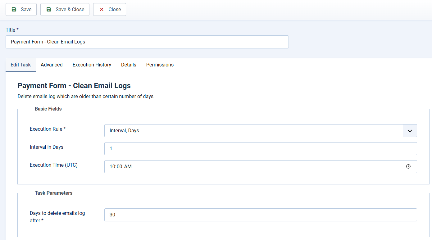 task-paymentform-clean-emails-log task-paymentform-clean-emails-log